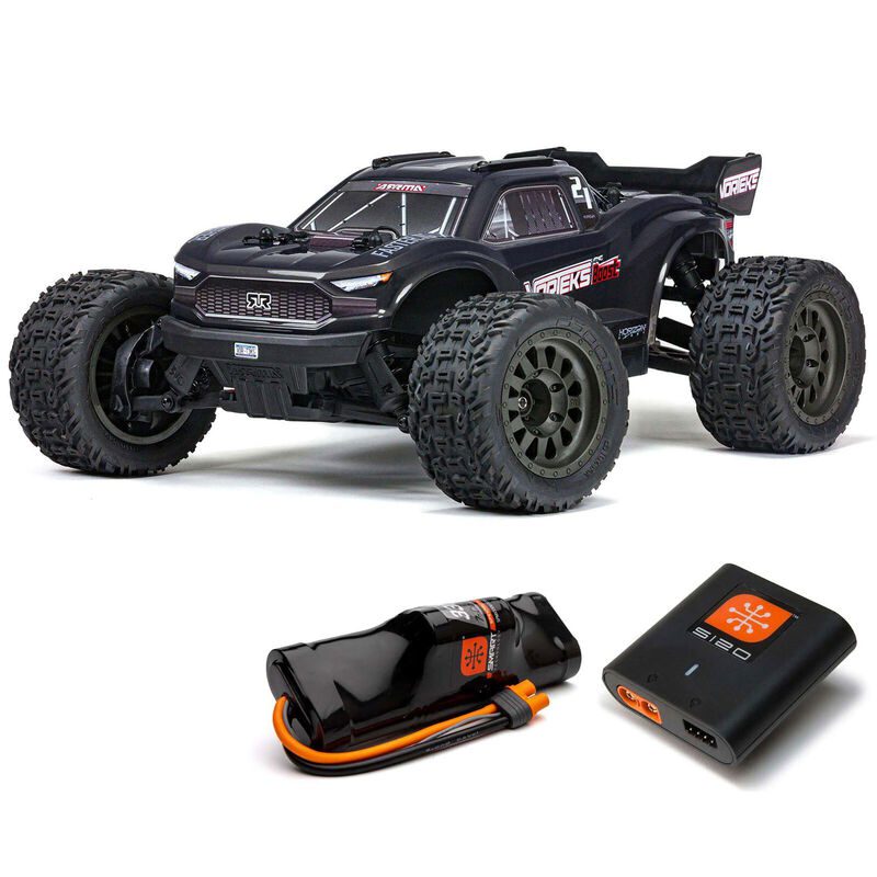 Arrma 1/10 VORTEKS 4X2 BOOST MEGA 550 Brushed ST RTR W/Batt (Blk